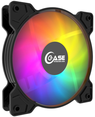Вентилятор для корпуса Powercase (M2) ARGB Black