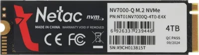 Твердотельный накопитель Netac 4000 Gb NV7000-Q (NT01NV7000Q-4T0-E4X)