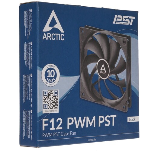 Вентилятор для корпуса Arctic Cooling F12 PWM PST Black ACFAN00200A