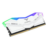 Оперативная память 64 Gb 6000 MHz Team Group T-FORCE DELTA RGB White (FF4D564G6000HC38GDC01)