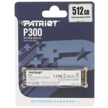 Твердотельный накопитель Patriot 512 Gb (P300P512GM28)