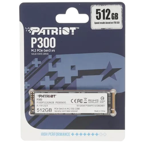 Твердотельный накопитель Patriot 512 Gb (P300P512GM28)