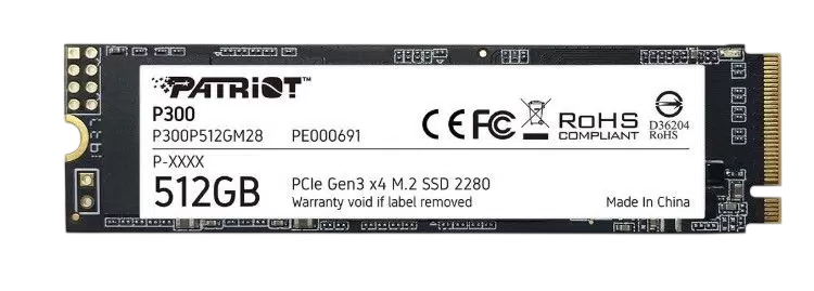 Твердотельный накопитель Patriot 512 Gb (P300P512GM28)