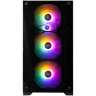 Компьютерный корпус 1STPLAYER FIREBASE X2-M FRGB Black (X2-M-BK-4F1)
