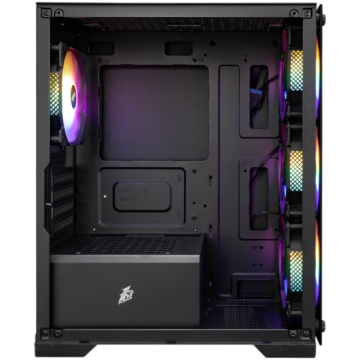 Компьютерный корпус 1STPLAYER FIREBASE X2-M FRGB Black (X2-M-BK-4F1)