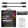 Внешний SSD ADATA XPG 1000 Gb SE760 EXTERNAL Titan-Gray ASE760-1TU32G2-CTI