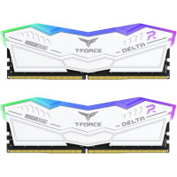 Оперативная память 32 Gb 6000 MHz Team Group T-FORCE DELTA RGB White (FF4D532G6000HC28ADC01)