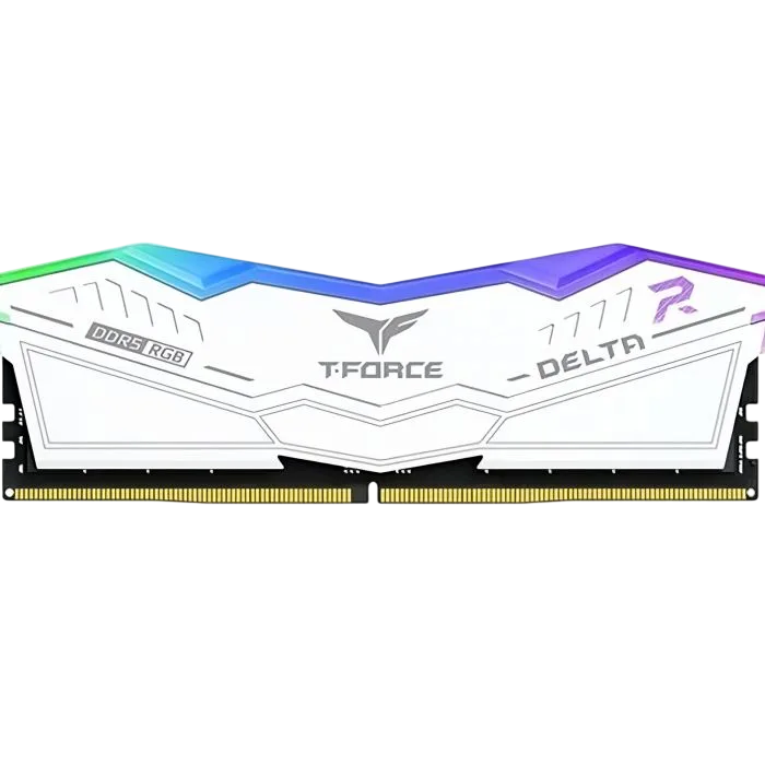 Оперативная память 32 Gb 6000 MHz Team Group T-FORCE DELTA RGB White (FF4D532G6000HC28ADC01)