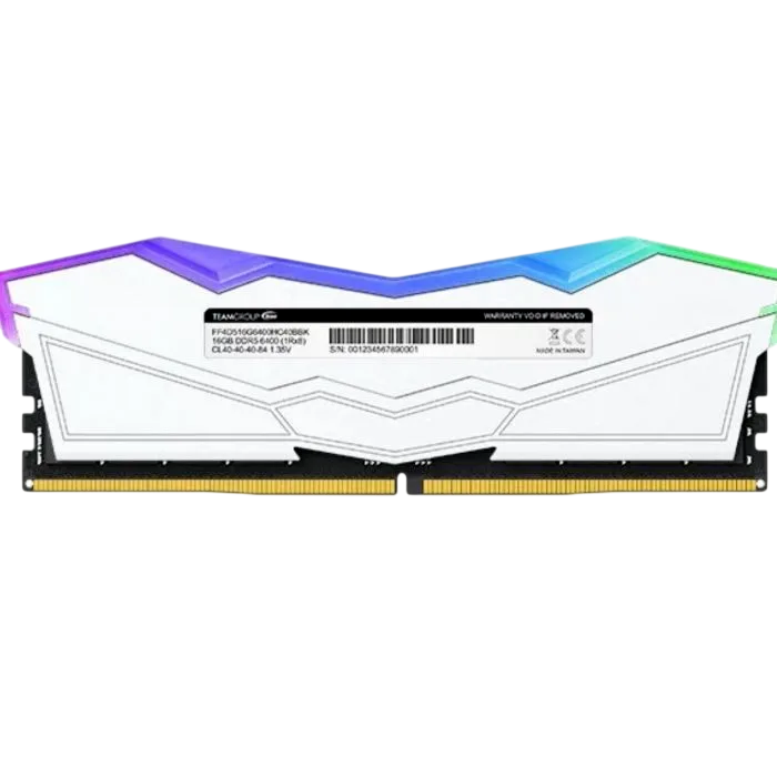 Оперативная память 32 Gb 6000 MHz Team Group T-FORCE DELTA RGB White (FF4D532G6000HC28ADC01)