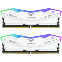 Оперативная память 32 Gb 6000 MHz Team Group T-FORCE DELTA RGB White (FF4D532G6000HC28ADC01)
