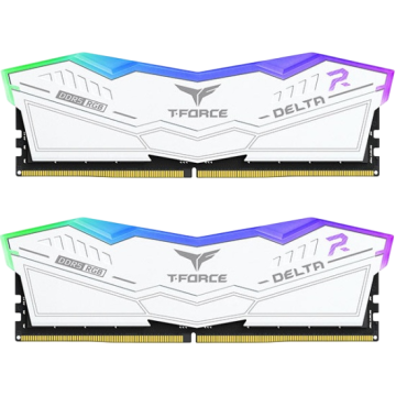 Оперативная память 32 Gb 6000 MHz Team Group T-FORCE DELTA RGB White (FF4D532G6000HC28ADC01)