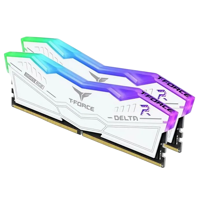 Оперативная память 32 Gb 6000 MHz Team Group T-FORCE DELTA RGB White (FF4D532G6000HC28ADC01)