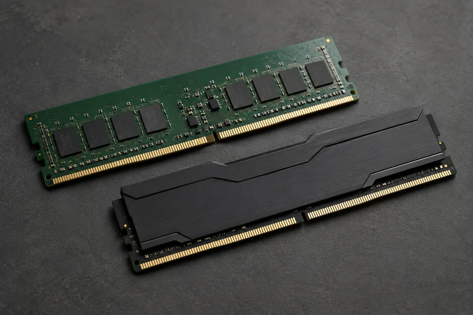 Модули оперативной памяти DDR4 и DDR5 для игрового компьютера