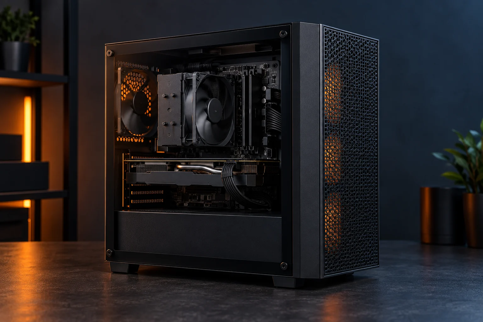Игровой компьютер за 80 000 рублей с Radeon RX 7600